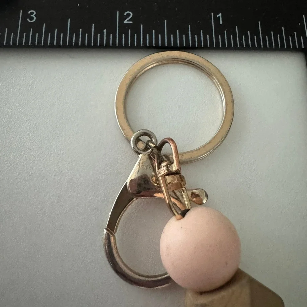 Beaded Keychain Charm 